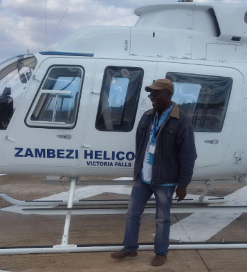 The School Head on a Victoria Falls trip 